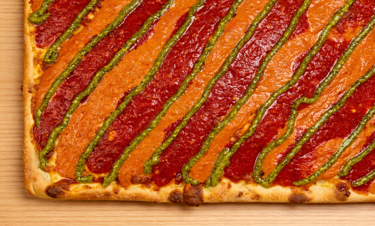 Tie Dye Pizza (12 Cut)
