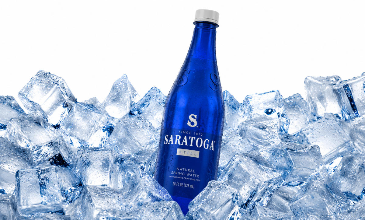 Saratoga Water 28oz Flat