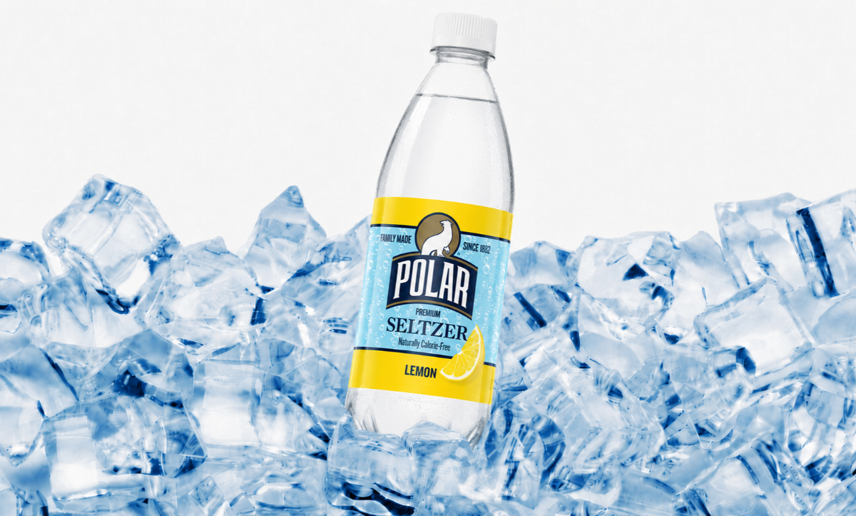 Polar Lemon Seltzer 20oz