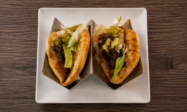 Cheeseburger Bao Buns