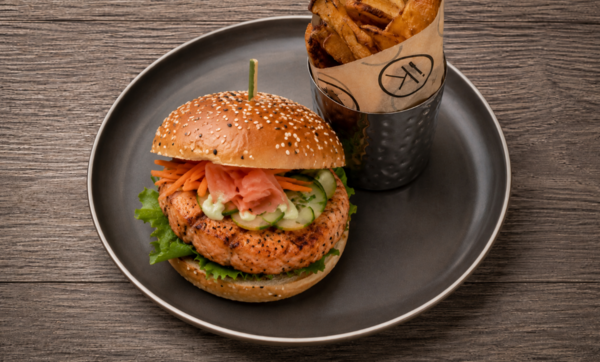 Asian Salmon Burger