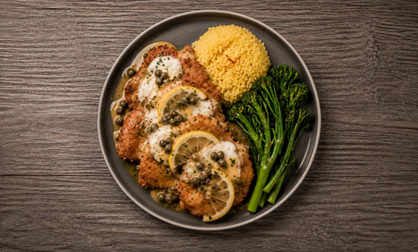 Crispy Chicken Piccata