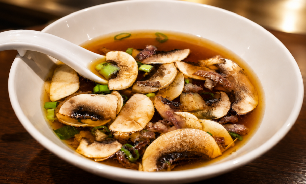 Mushroom Clear Soup