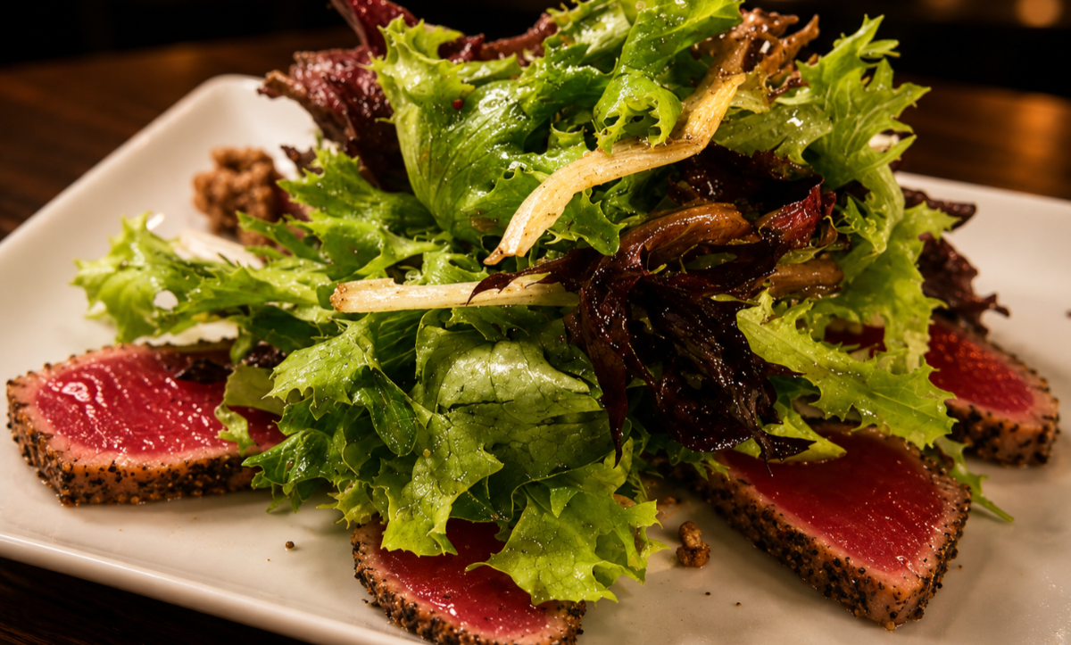 Seared Pepper Tuna
