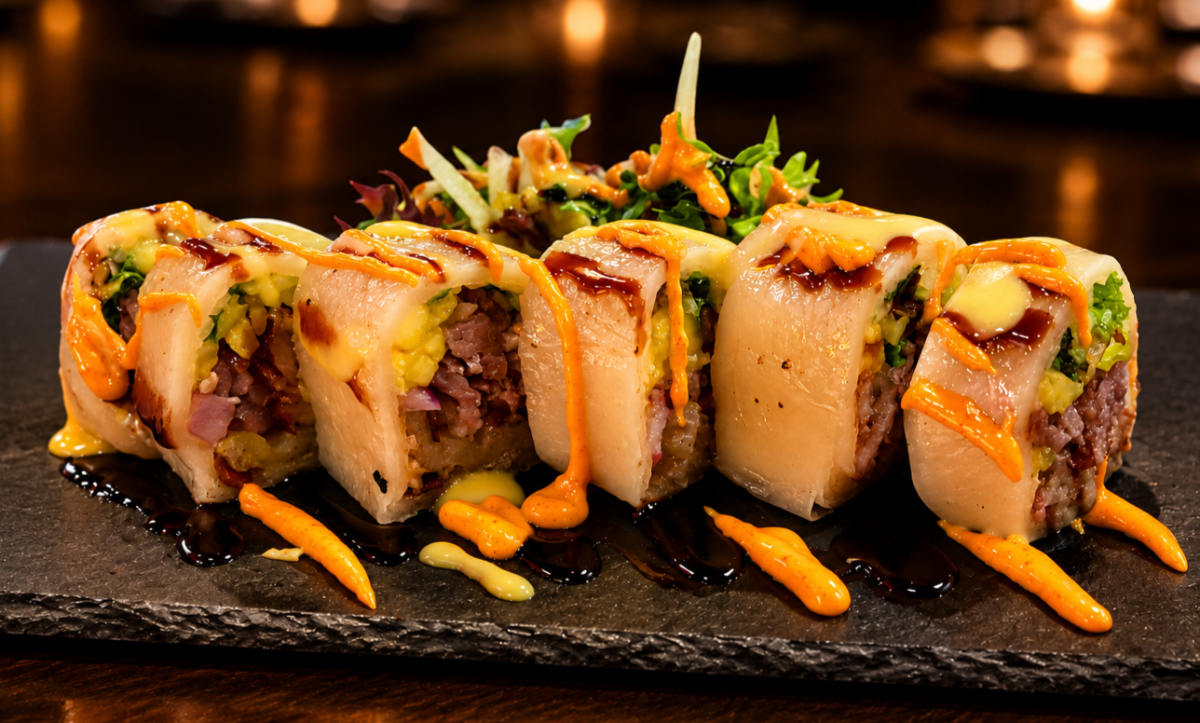 Basil Duck Roll