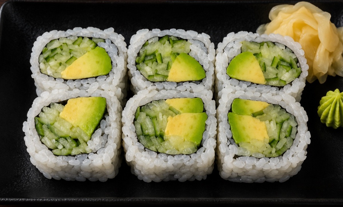 Cucumber & Avocado Roll