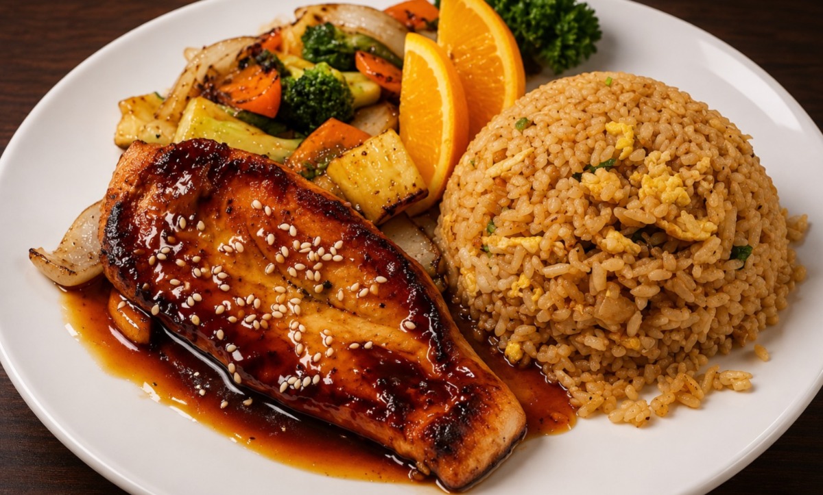 Hibachi Salmon