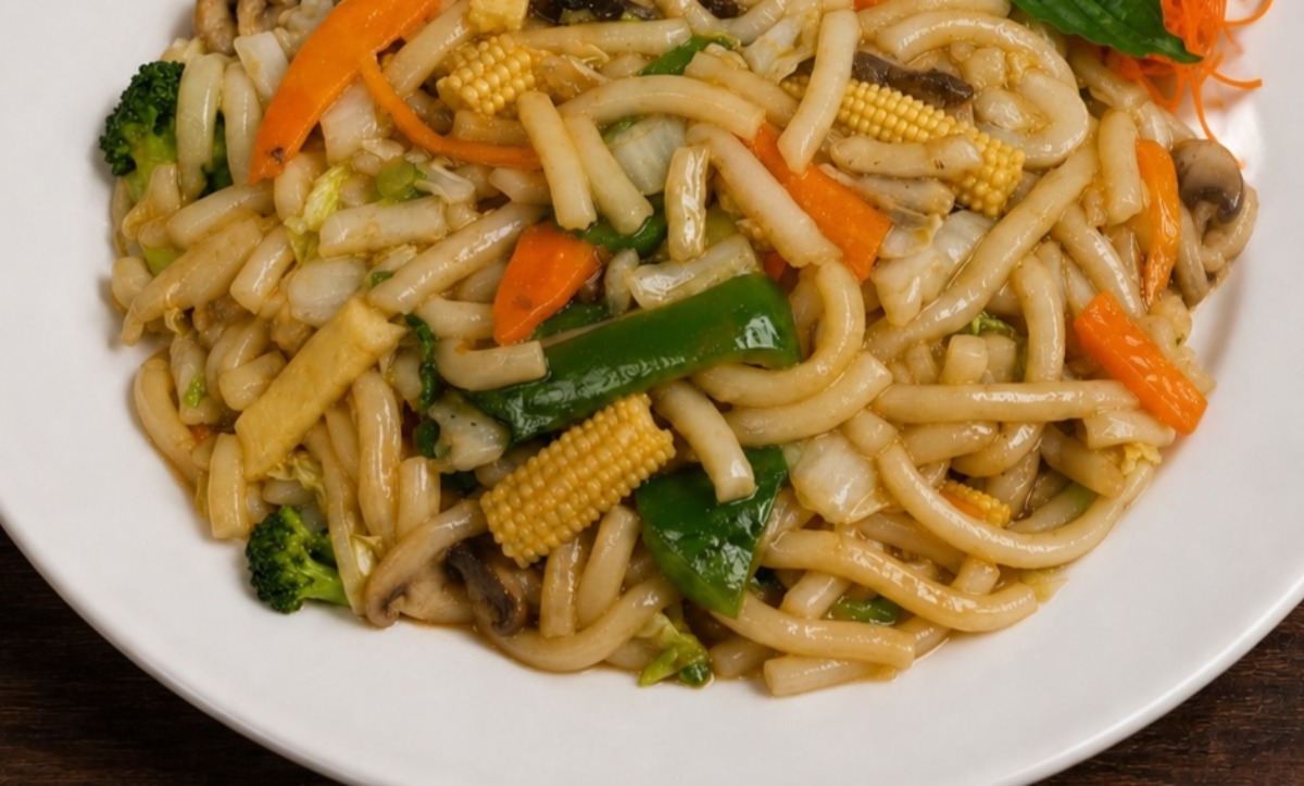 Vegetable Yaki Udon