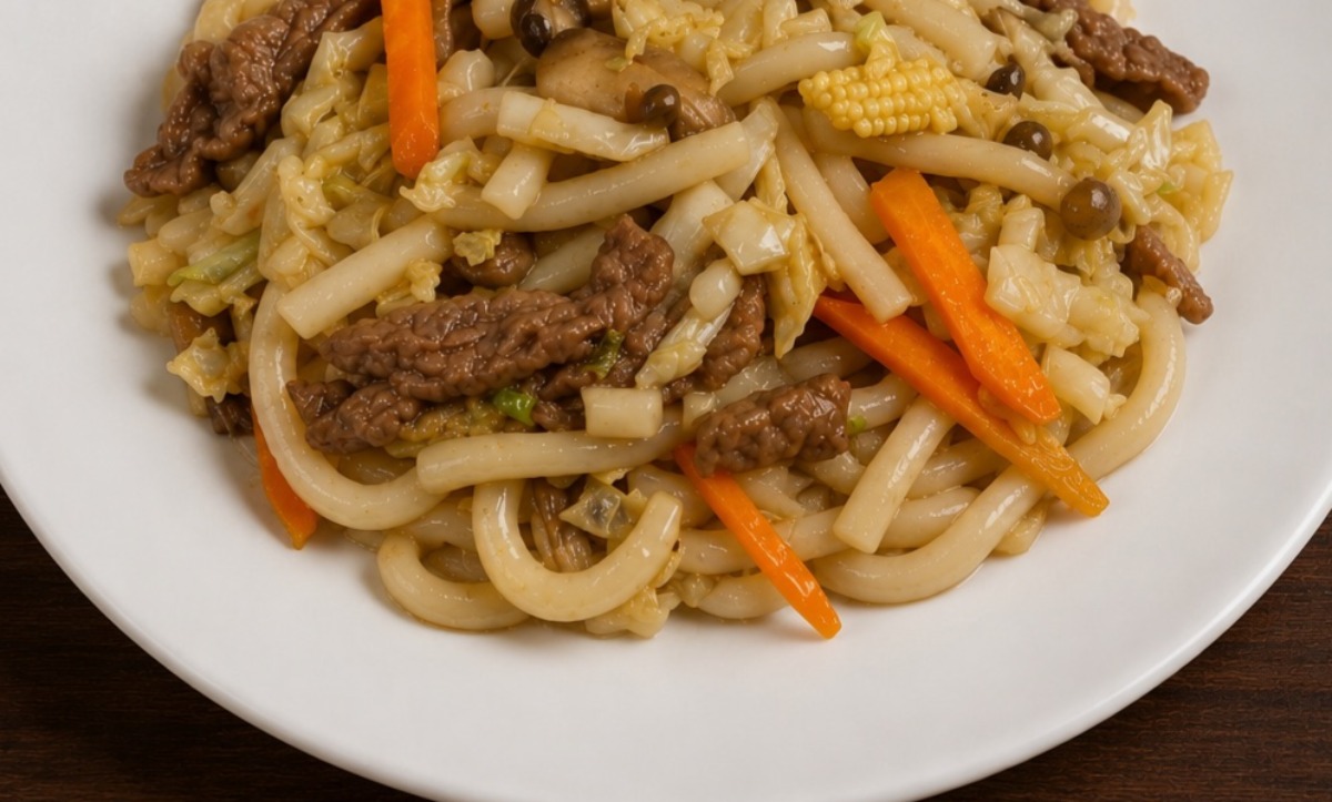 Beef Yaki Udon