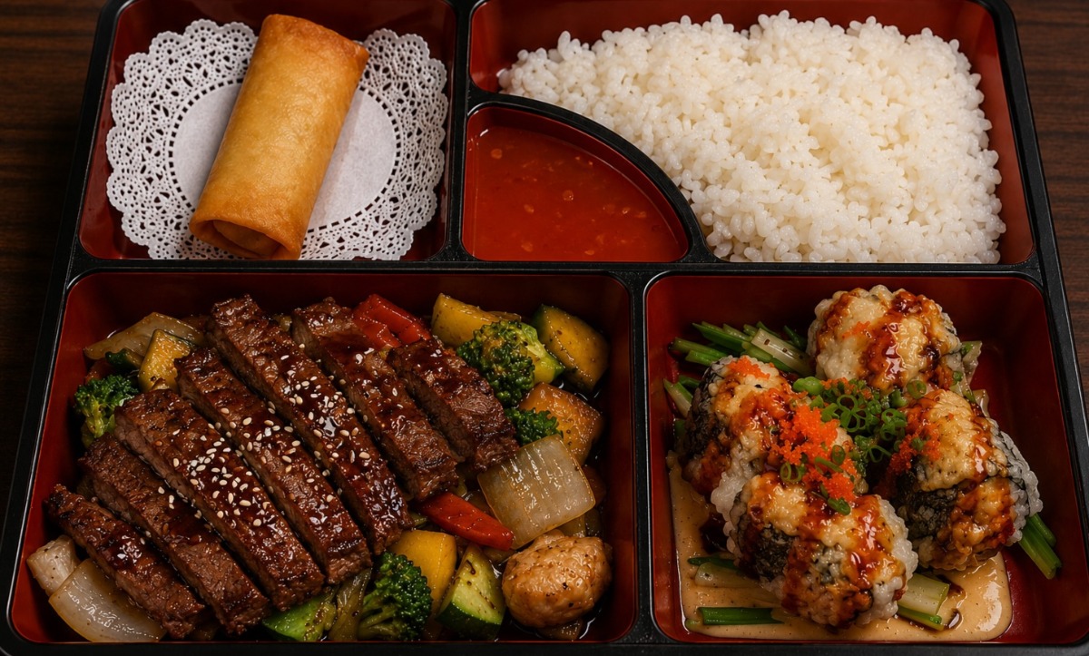 (L)Steak Teriyaki Bento