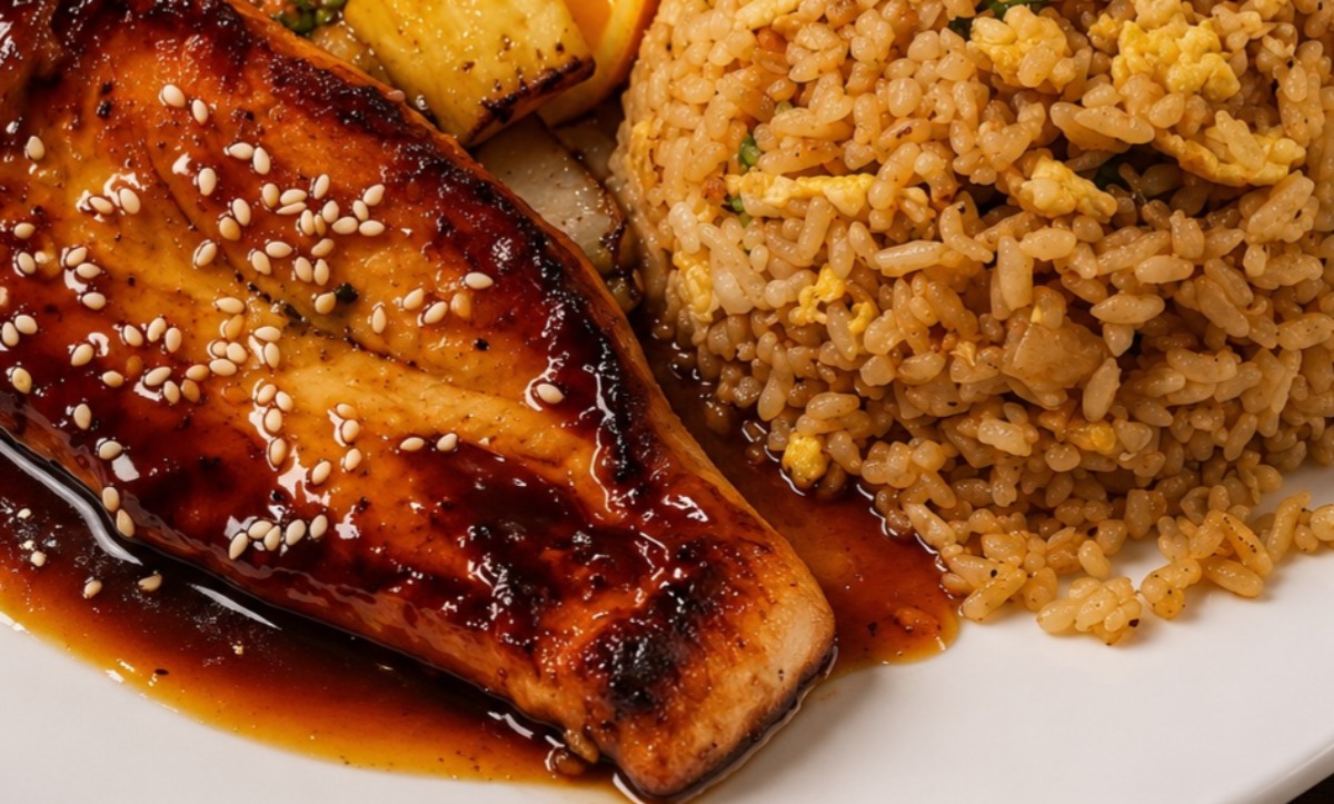 (L)Hibachi Salmon