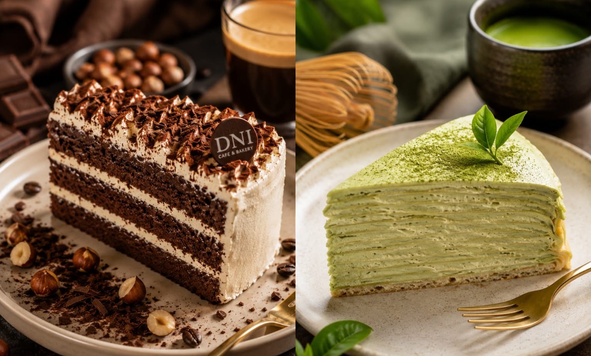 Green Tea Crepe Cake