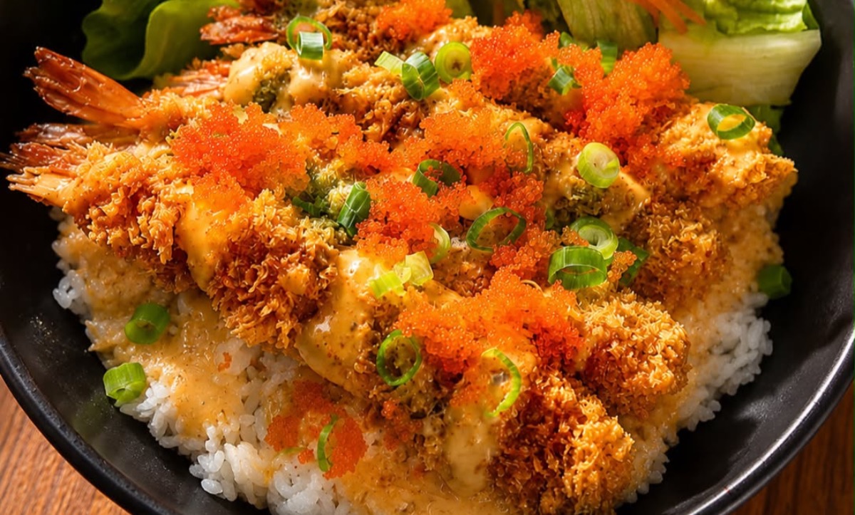 R10. Shrimp Tempura Don