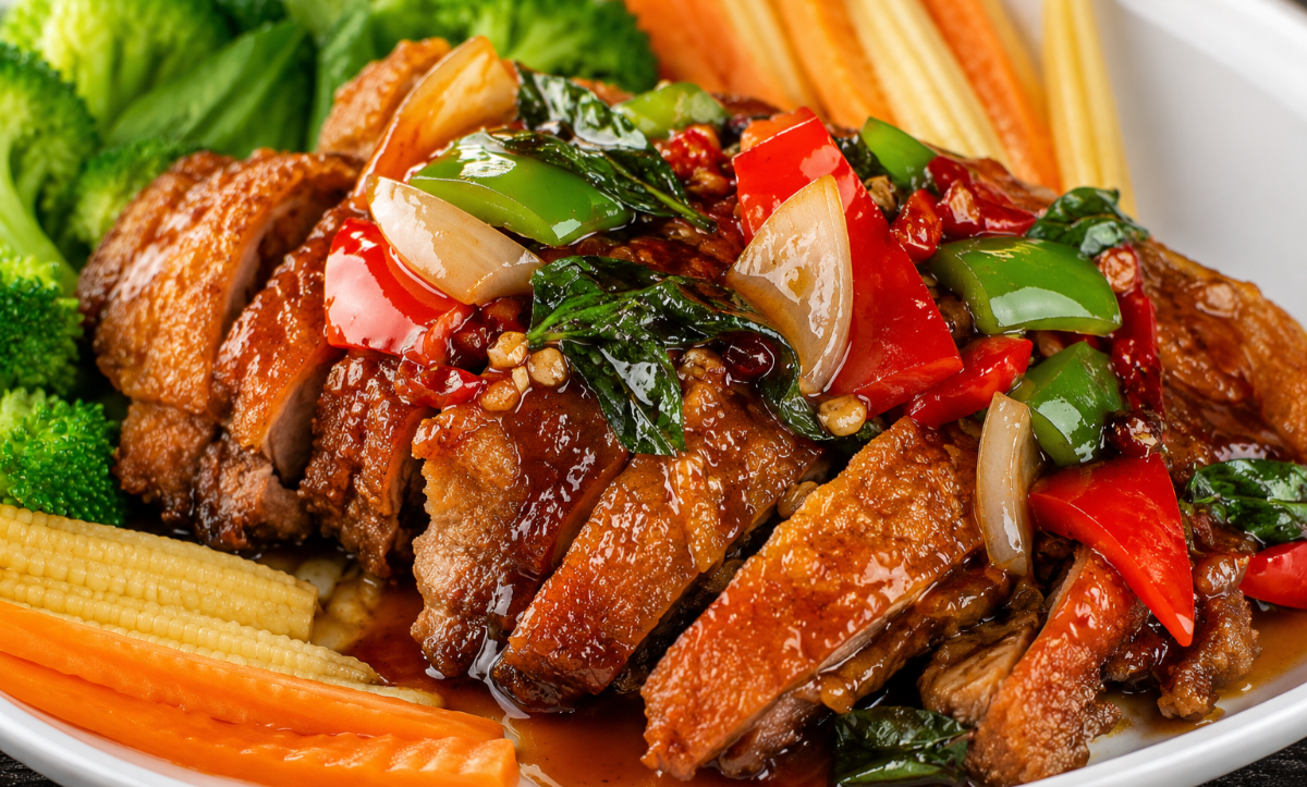 D2. Spicy Basil Duck