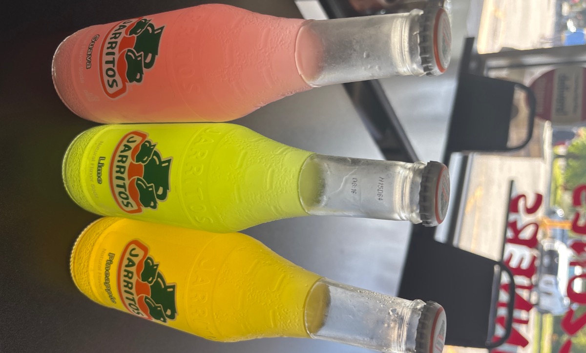 Jarritos. Gauva ,lime ,pineapple, mango