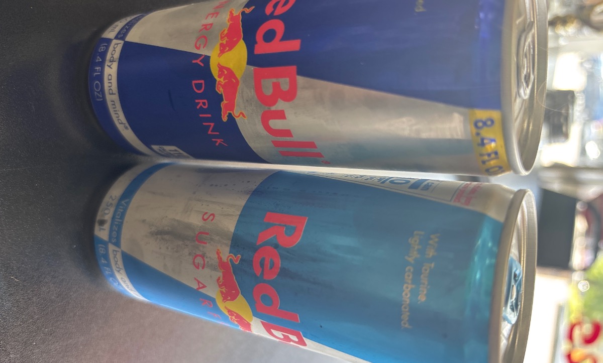 Red Bull 8oz regular and sugar free