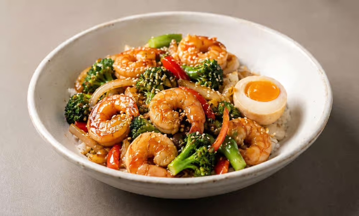 Shrimp Rice Bowl