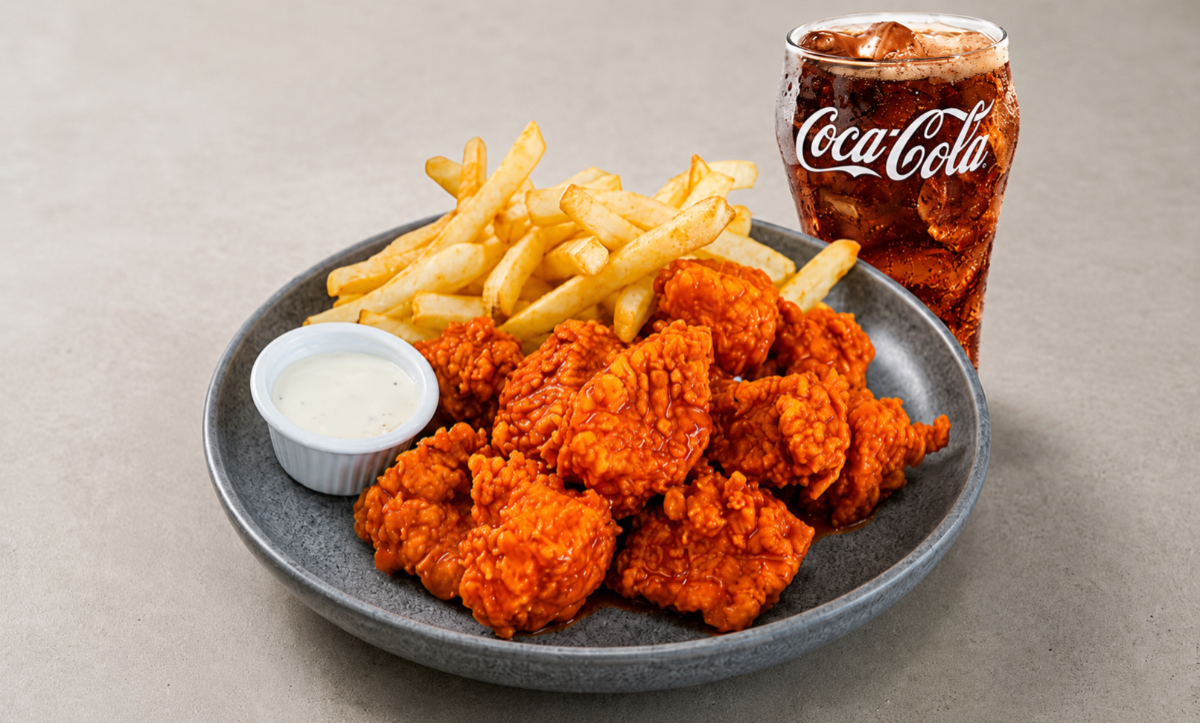 Boneless Chicken Wings Combo