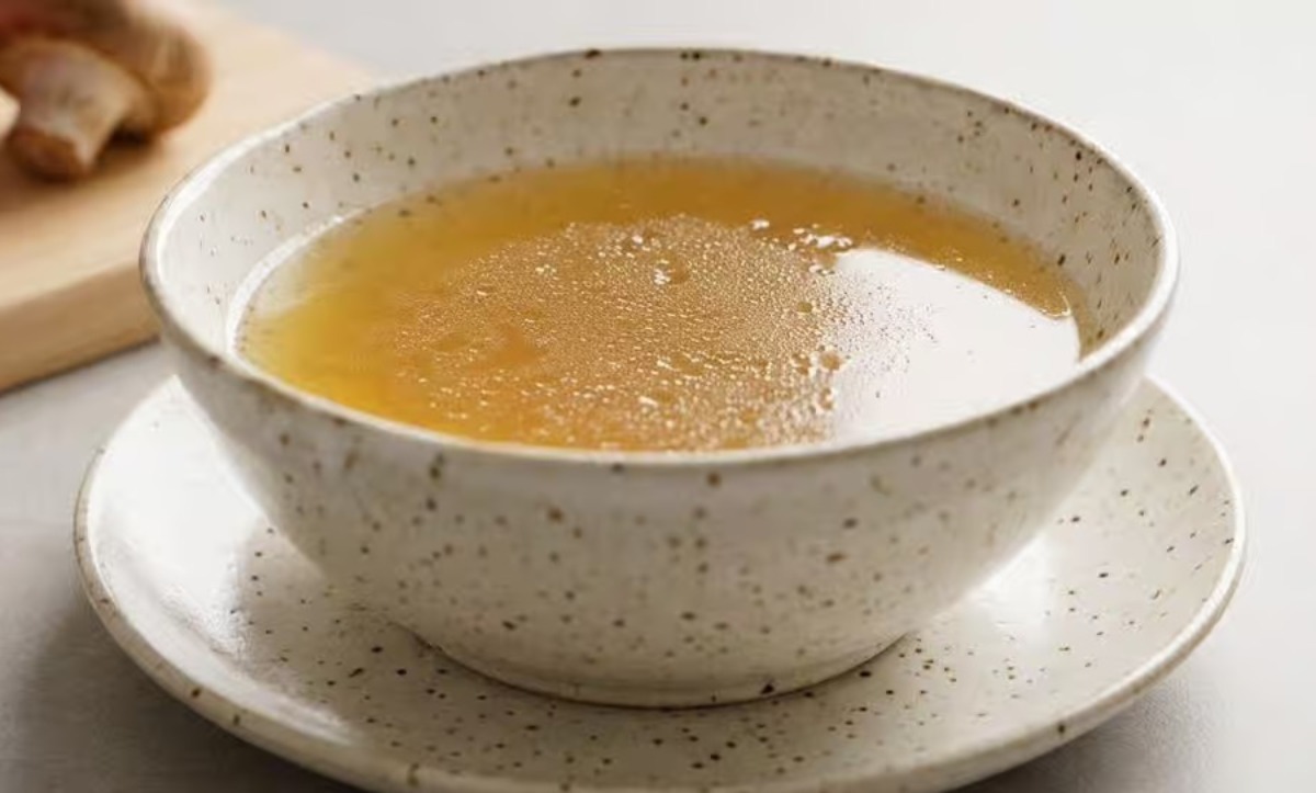 Side of Ramen Noodles Broth