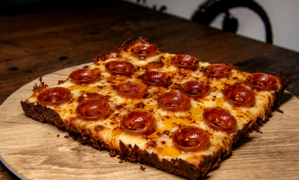 Detroit Hot Honey Pizza