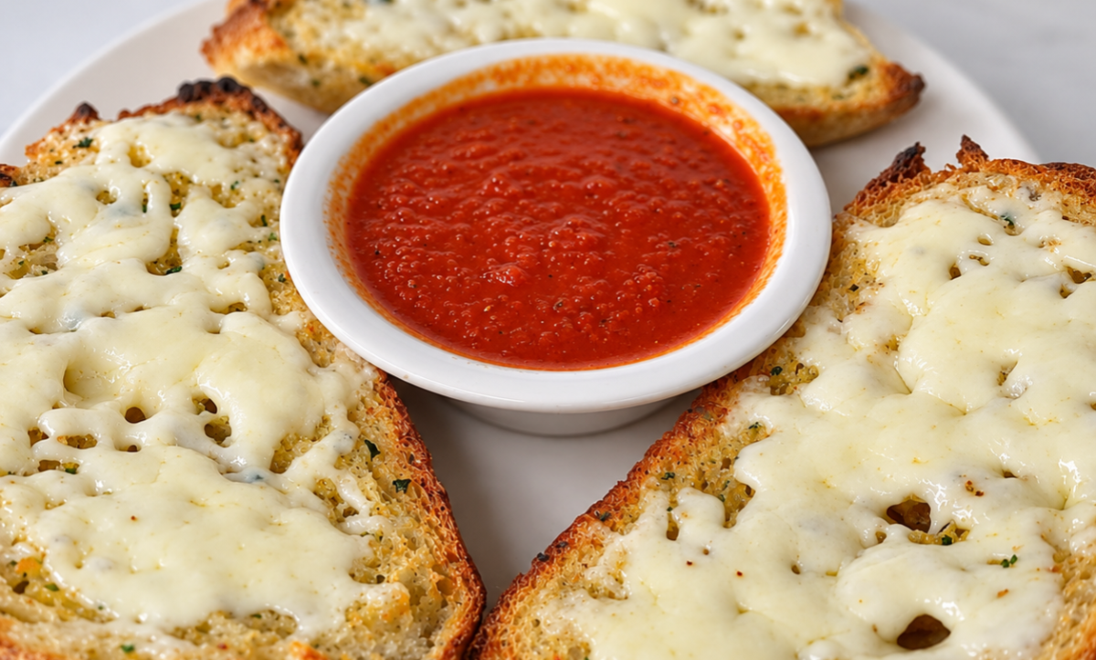 Garlic Bread w/ Cheese (3 Slices)