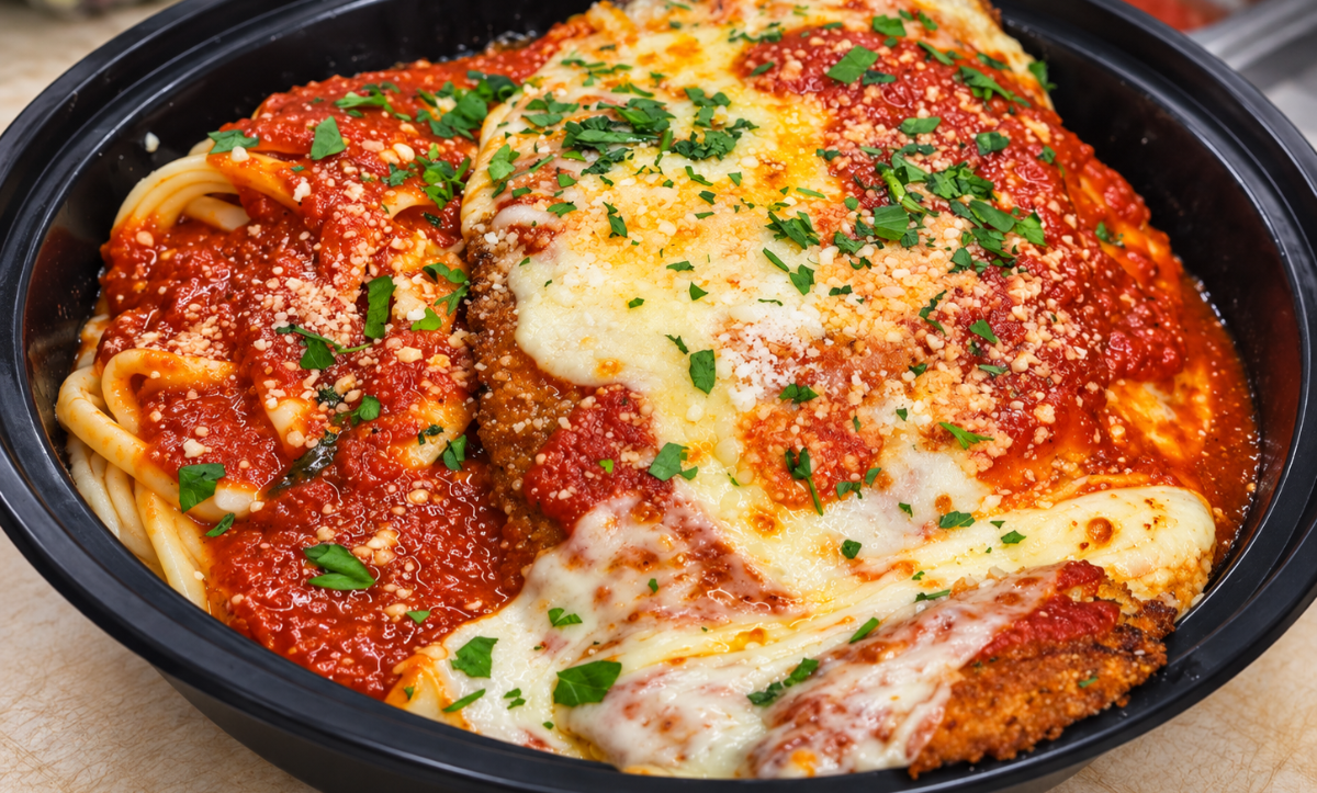 Chicken Parm w/ Pasta