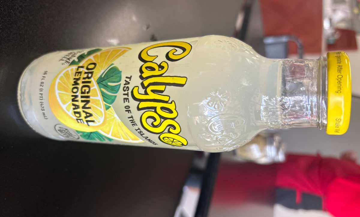 Calypso Original lemonade. Southern peach lemonade.Island wave lemonade