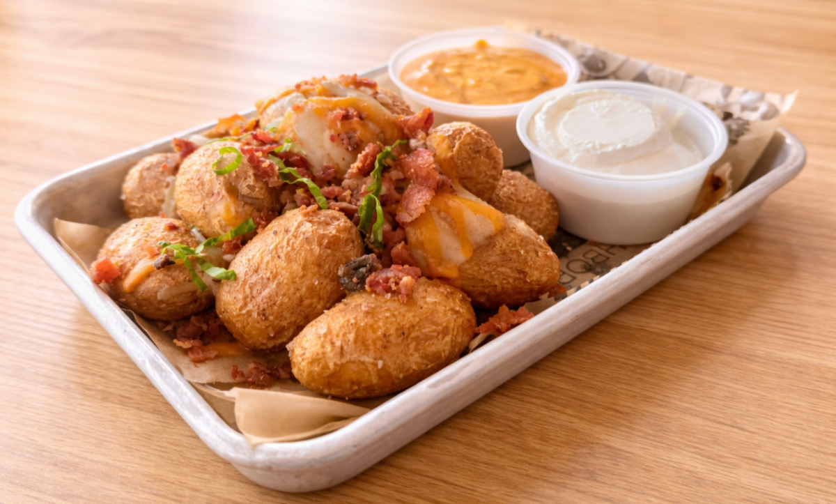 Loaded Mini Potatoes