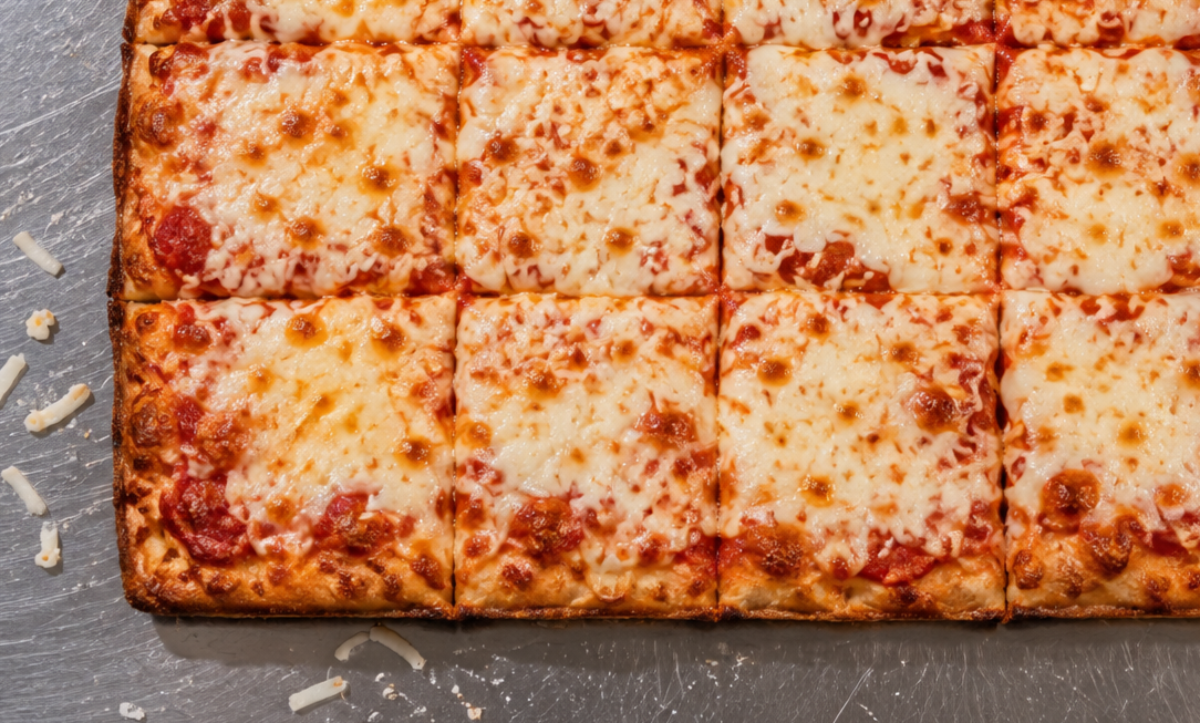 Sicilian Cheese Pizza (12 Cut)