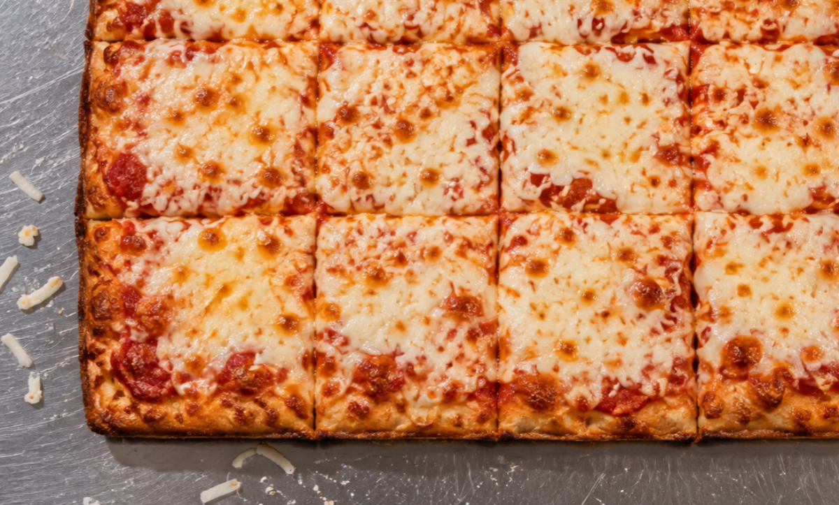 Sicilian Cheese Pizza (24 Cut)