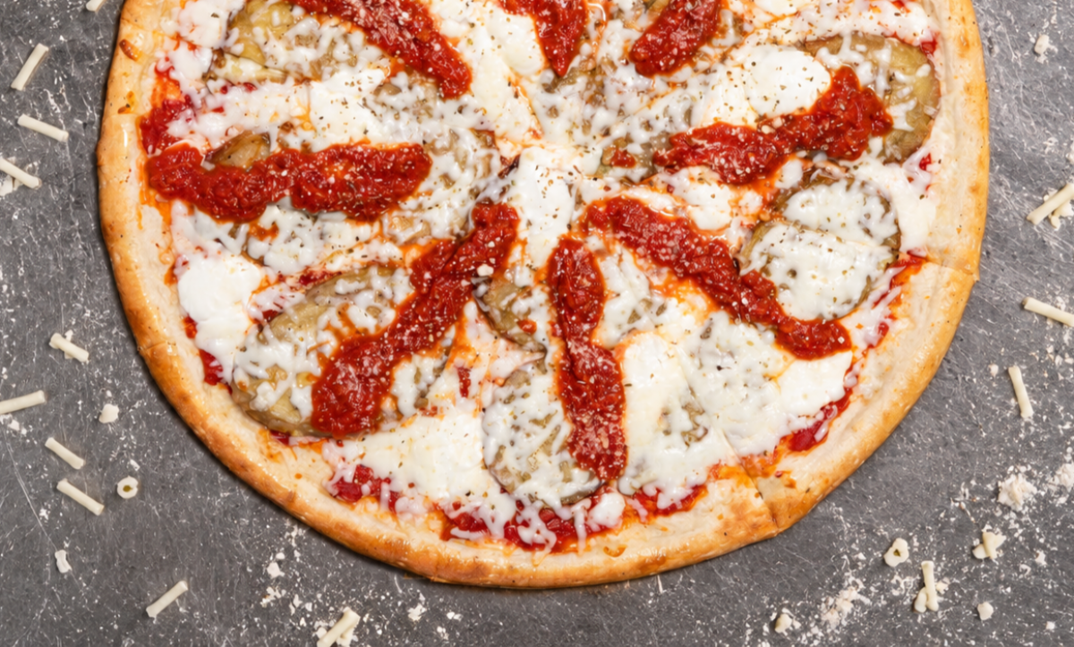 Eggplant Parm Pizza
