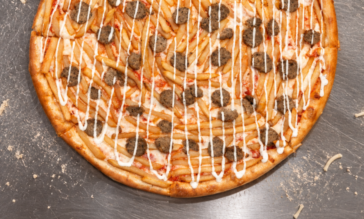 Cheeseburger Pizza