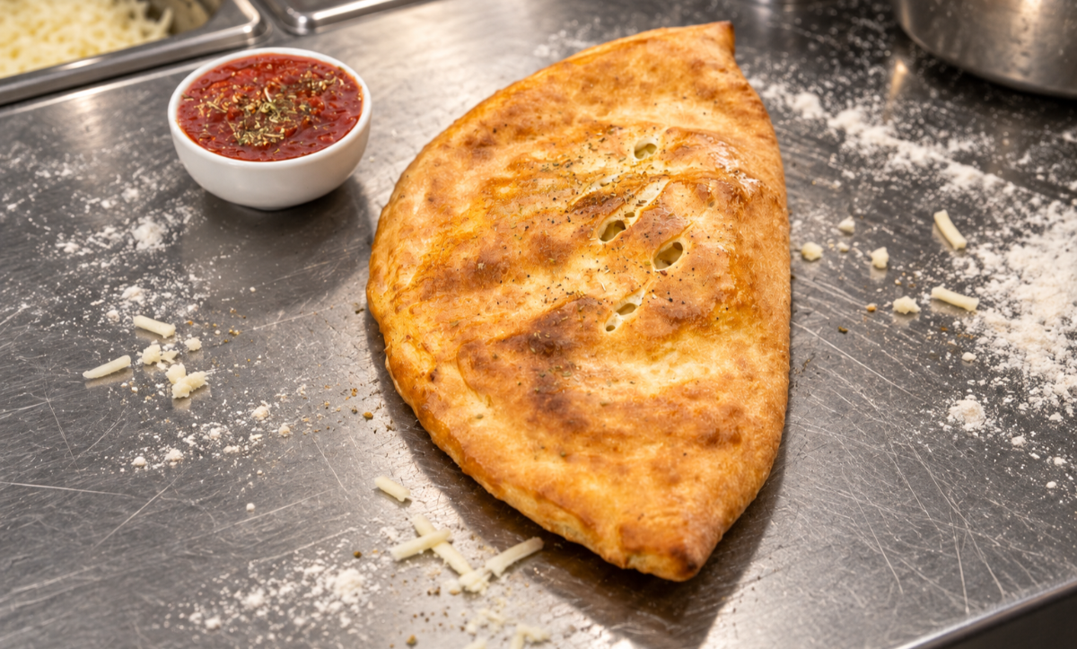 BBQ Chicken Calzone