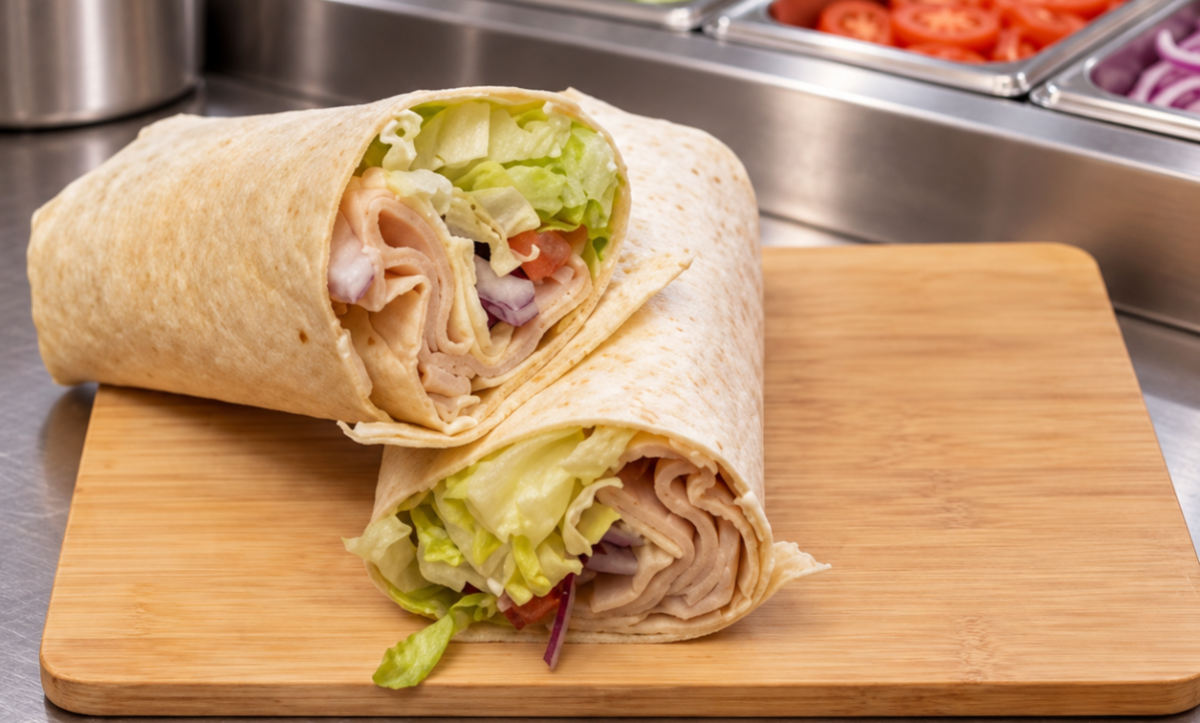 Turkey & Cheese Wrap