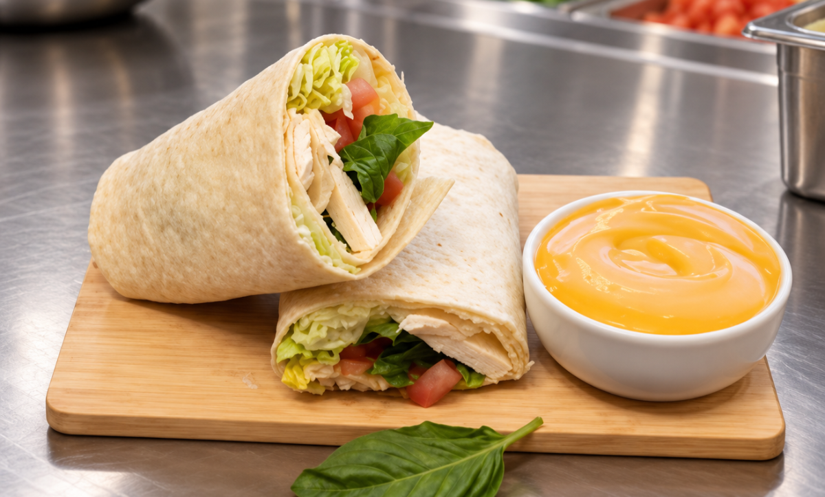 Mozzarella Caprese Wrap