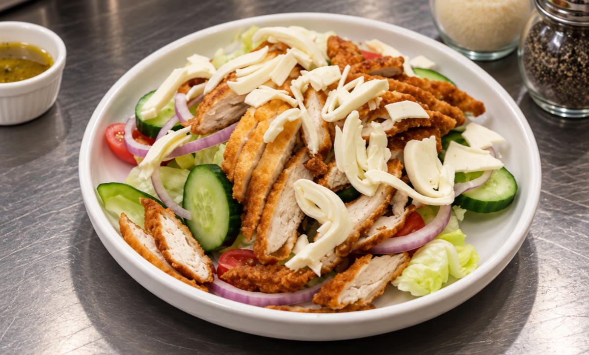 Small Chicken Finger Salad