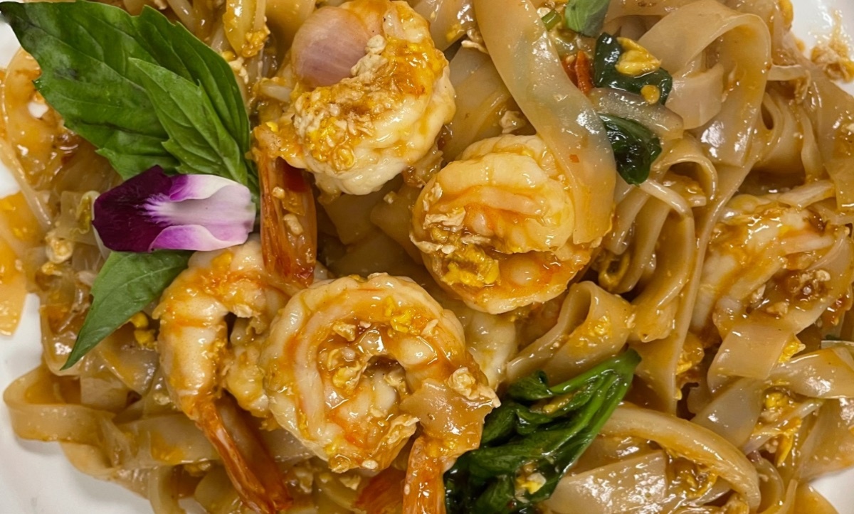 Lunch Shrimp Drunken Noodles