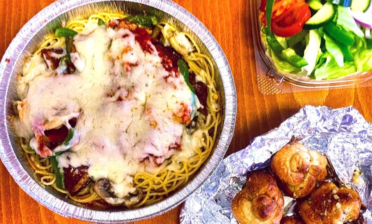 Spaghetti with Sausage Dinner