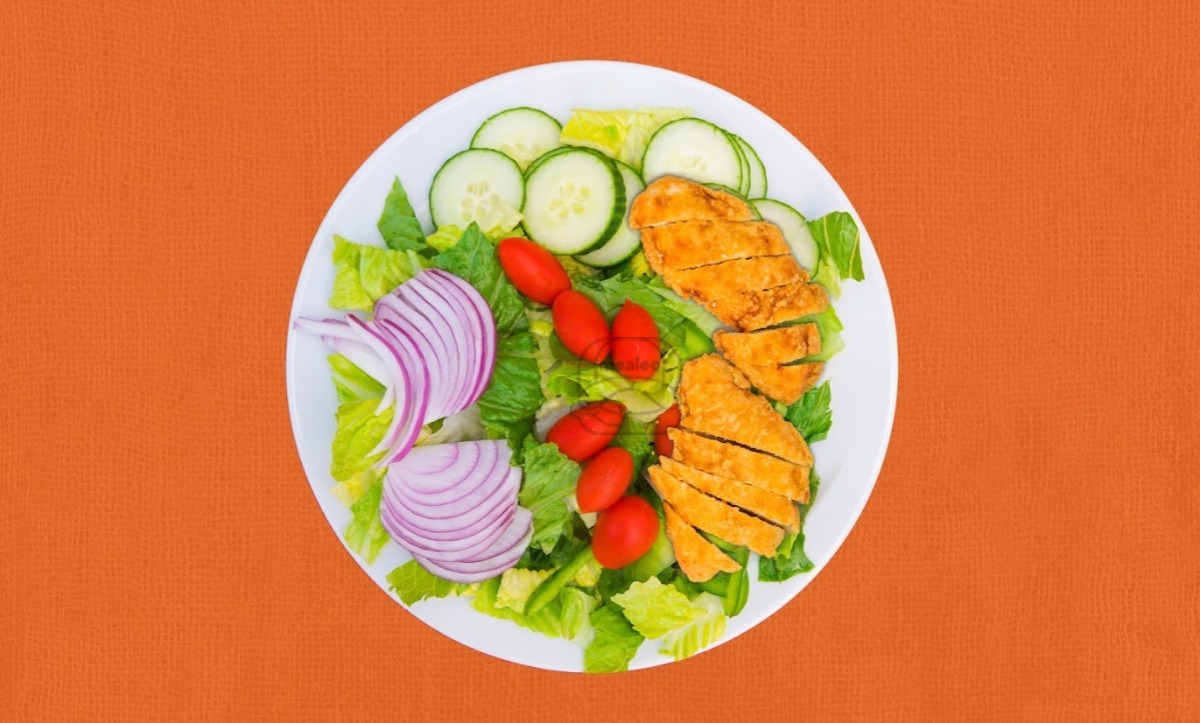Garden Salad with Grilled Chicken or Crispy Chicken