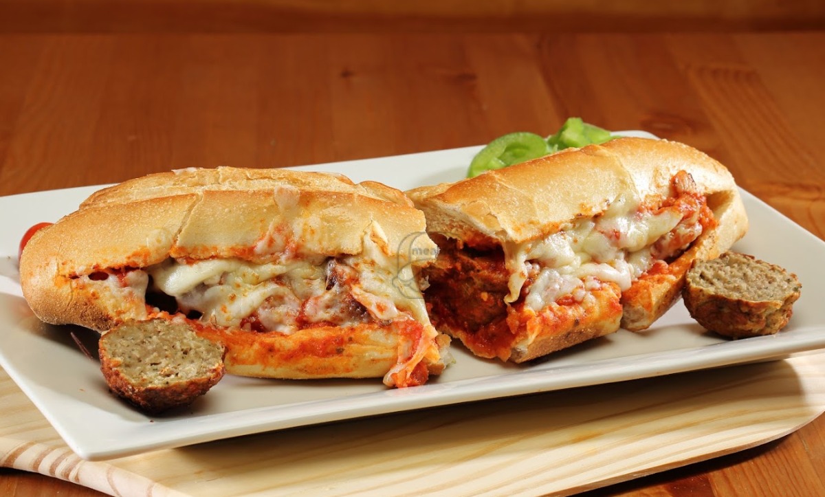 Meatball Parmesan Sub