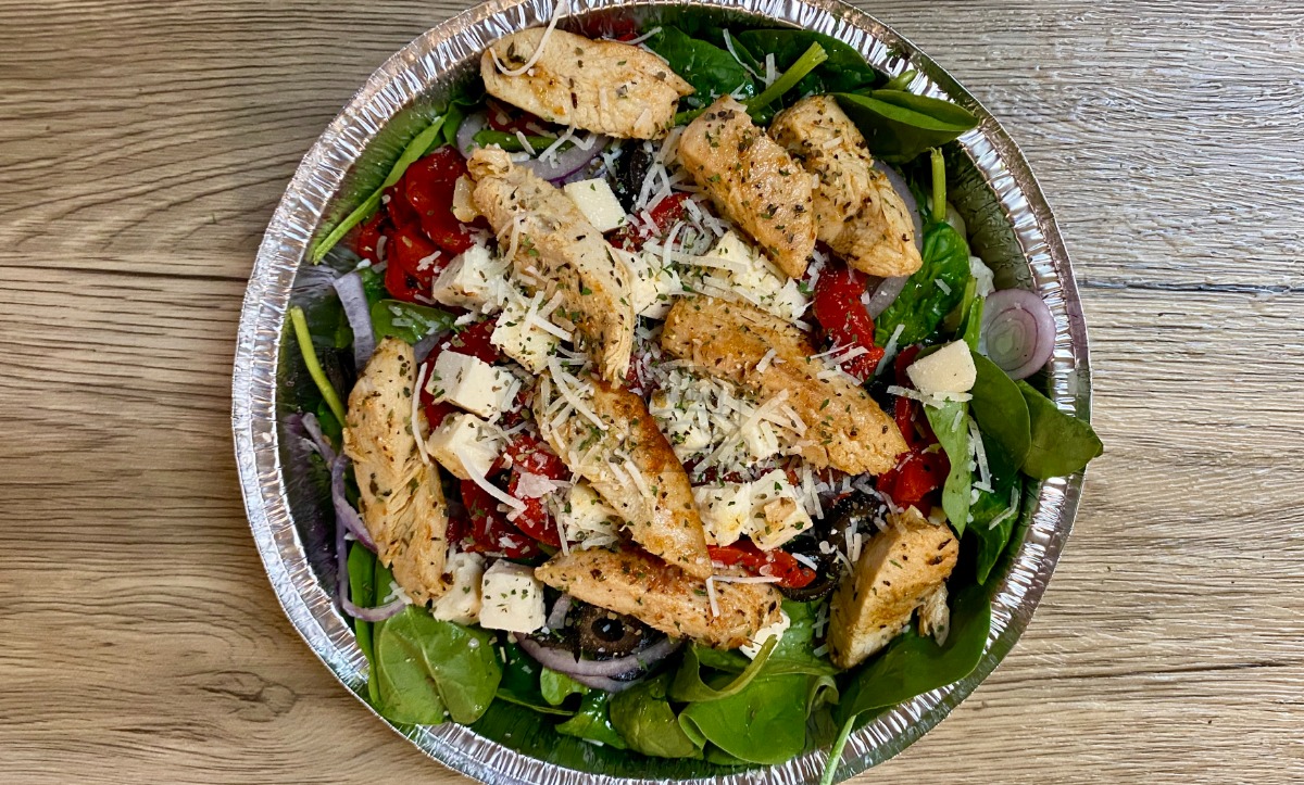 Italian Herb Chicken Antipasto
