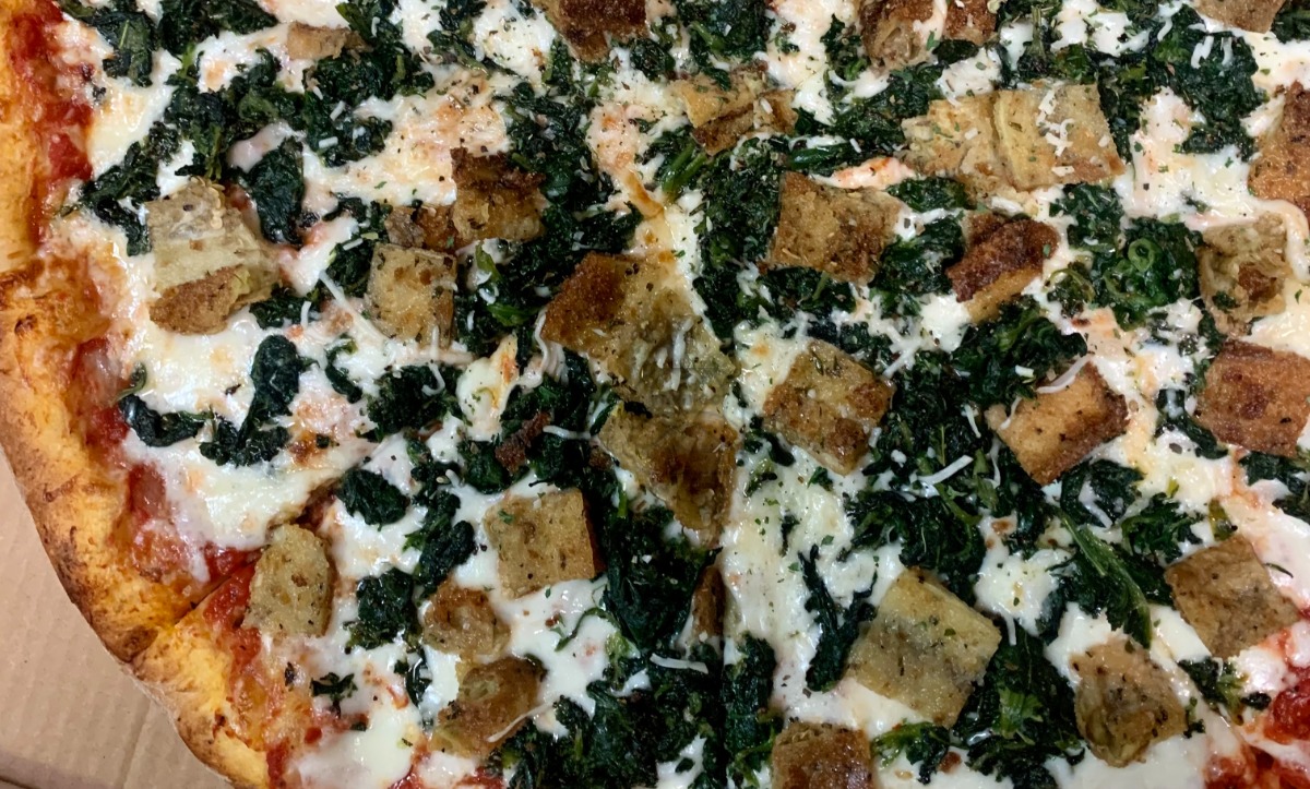Eggplant Florentine Pizza (Small 12