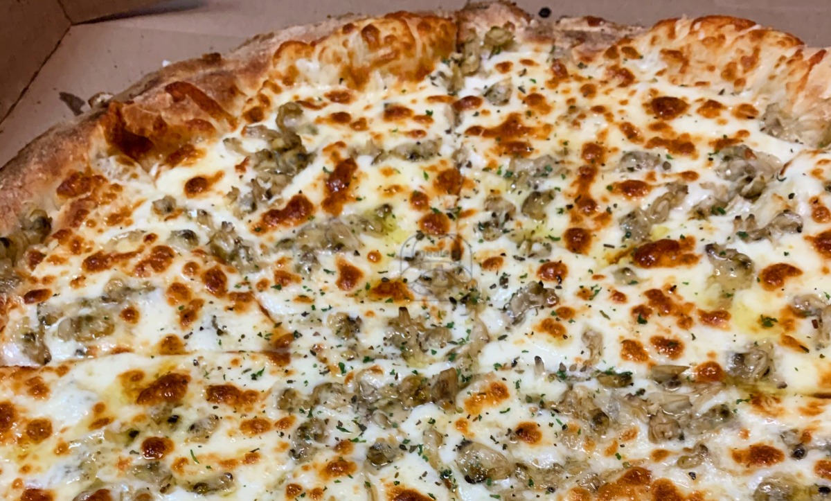 White Clam Pizza (Small 12