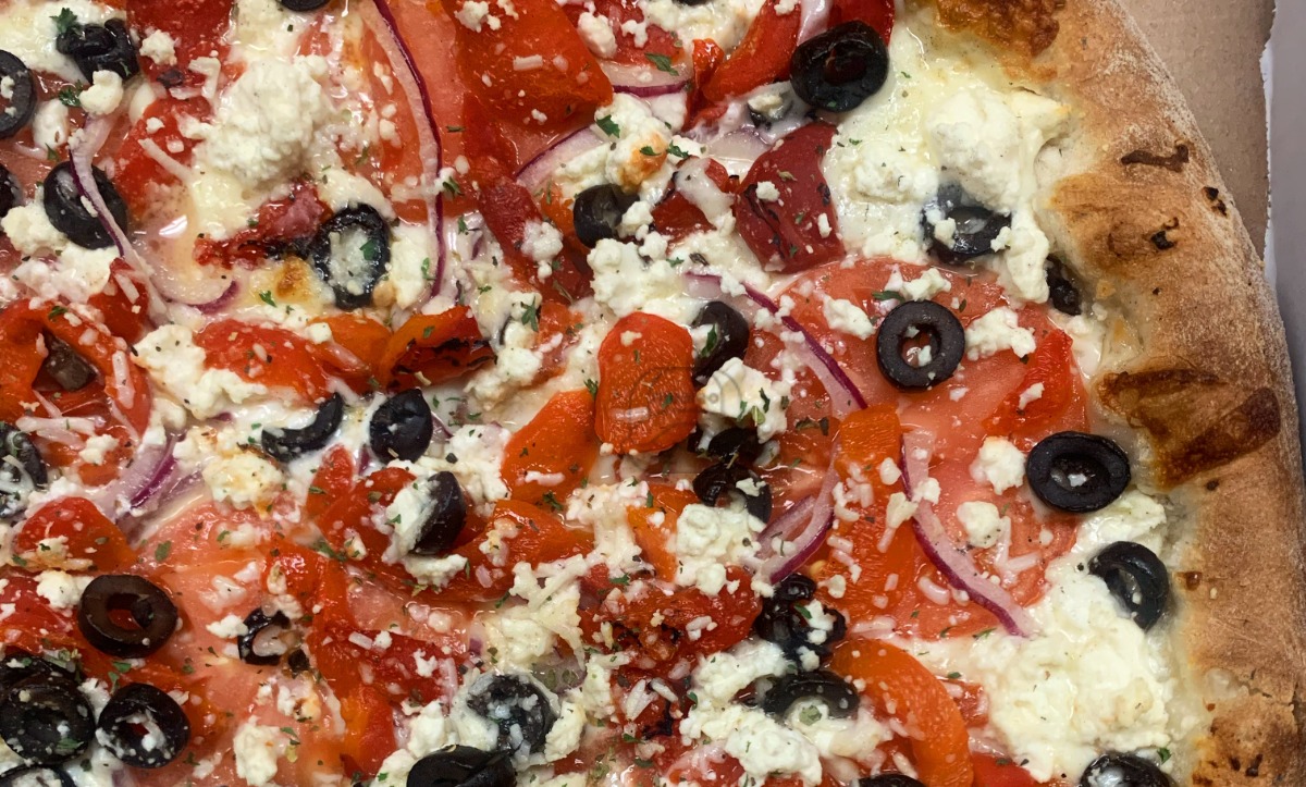Greek White Pizza (Small 12