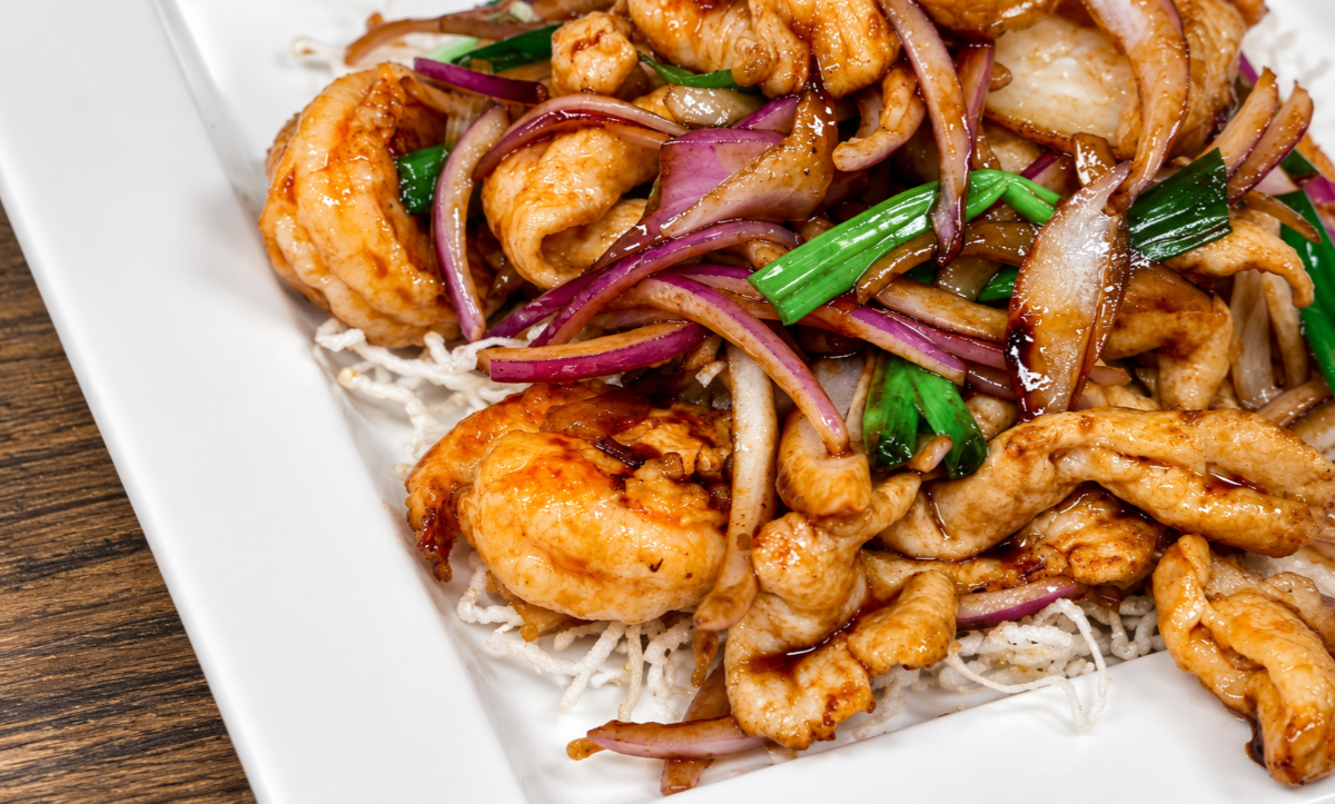 Stir Fried Seafood & Chicken