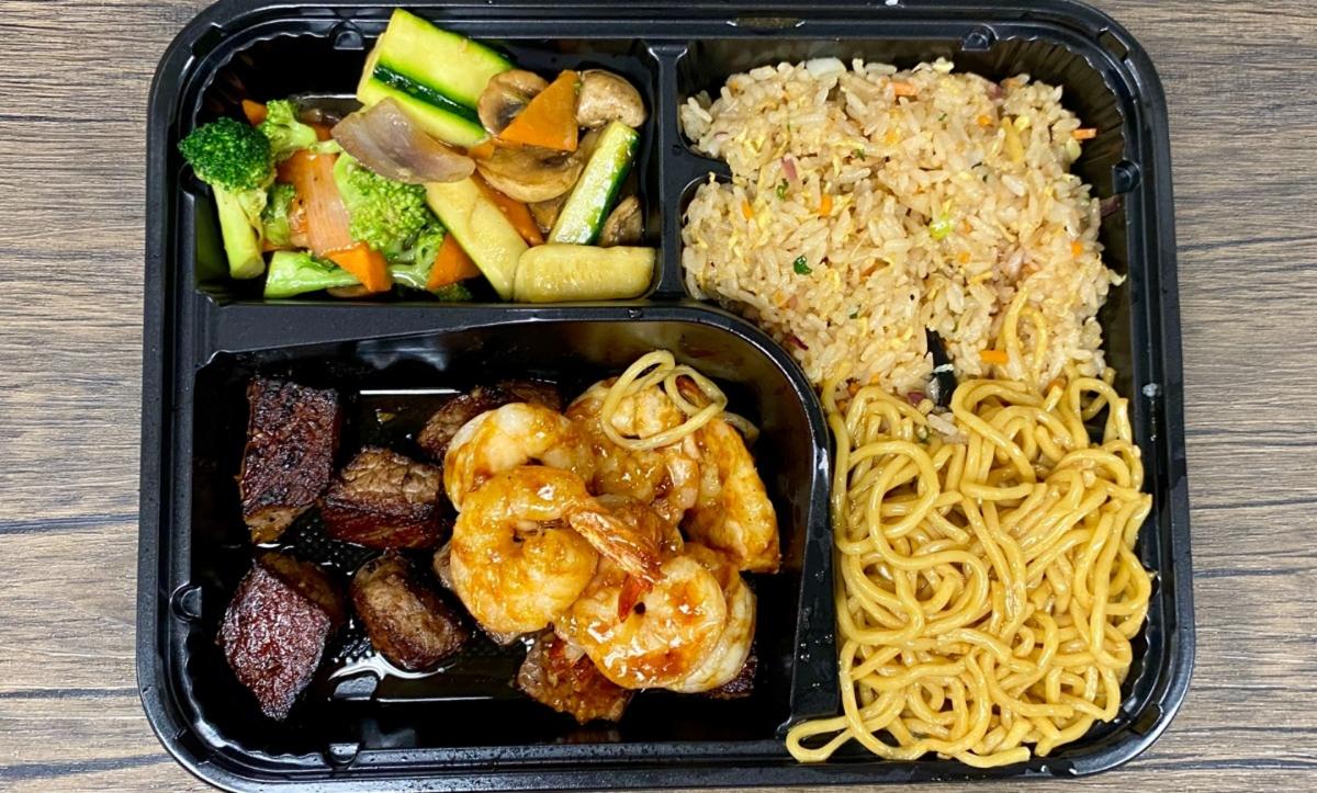 Chicken & Shrimp Hibachi Combination