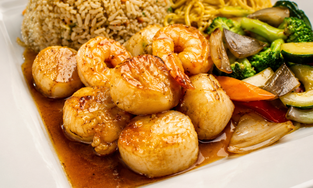 Hibachi Scallops Dinner