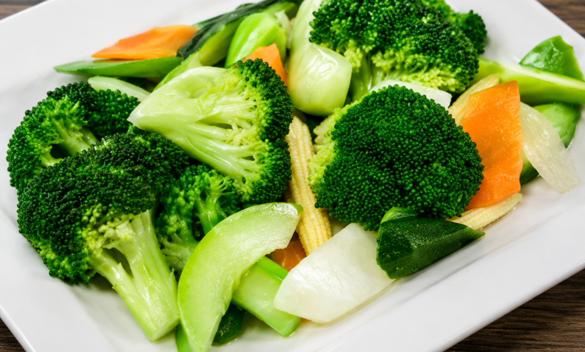 Steamed Mixed Vegetables