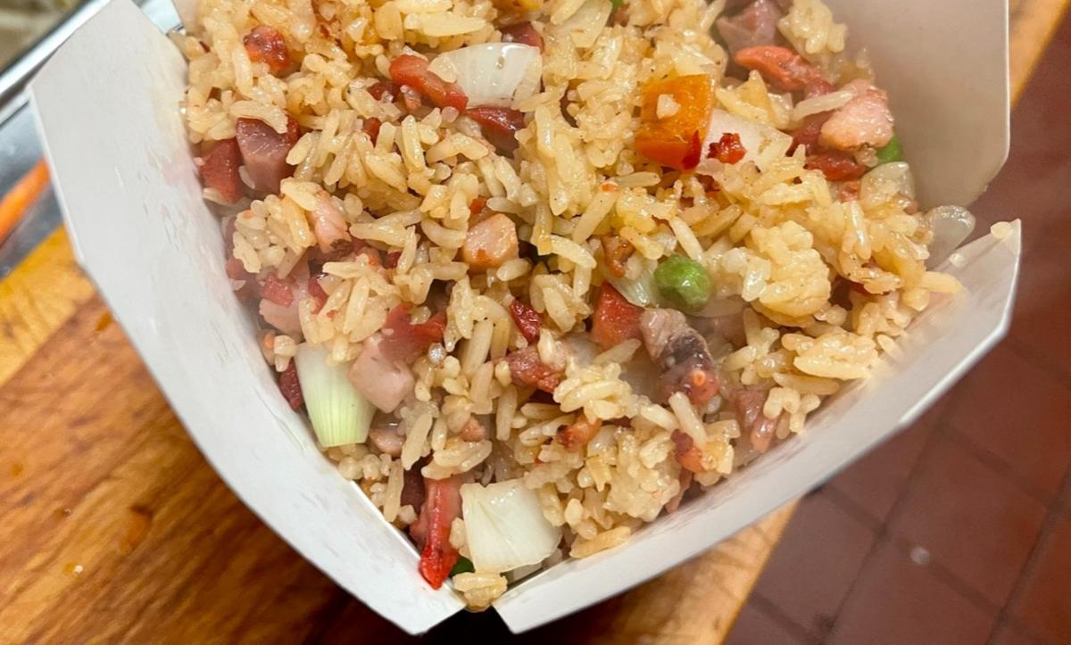 107. Roast Pork Fried Rice