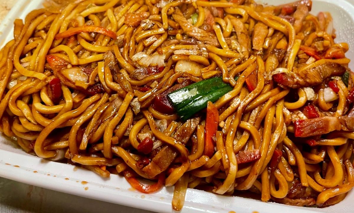 125. Roast Pork Lo Mein